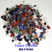 Load image into Gallery viewer, Natural Stones Gravel Crystals Chip Quartz Ore Minerals Reiki Healing Tumbled Agates Specimen Gemstones Home Aquarium Decoration