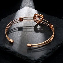 Load image into Gallery viewer, 5 Pieces / Set Heart Gold Color Crystal Party Engagement Anniversary Wedding Jewelry Set Gifts For Women