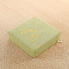 Load image into Gallery viewer, Square Futon Cushion Thickened Tatami Japanese Style Tea Table Living Room Winter Heighten Cushion Can Be Removed Washed 40x6cm