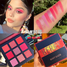 Load image into Gallery viewer, Traci K BEAUTY GLAZED Universe  Eyeshadow Palettes Holographic Universe Shiny Matte Glitter Pigment Eye Shadow Pallete Metallic Diamond Makeup Palette