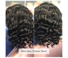 Load image into Gallery viewer, Short Bob Wig Lace Front Human Hair Wigs 13x4 Brazilian Wavy Glueless Bob Frontal Wigs For Women Perruque Cheveux Humain