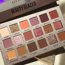 Load image into Gallery viewer, Traci K Beauty 18 Color Beauty Glazed Eyeshadow Palette Eye Makeup Shining Glitter Pigment Smoky Eye Shadow Pallete Waterproof Cosmetics