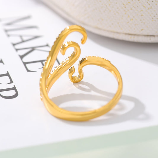 Adjustable Gothic Rings For Women Men Gold Silver Color Sea Squid Octopus Ring Fashion Jewelry Vintage Rock Opened Size Anillos