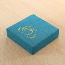 Load image into Gallery viewer, Square Futon Cushion Thickened Tatami Japanese Style Tea Table Living Room Winter Heighten Cushion Can Be Removed Washed 40x6cm