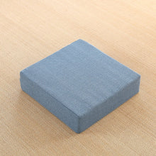 Load image into Gallery viewer, Square Futon Cushion Thickened Tatami Japanese Style Tea Table Living Room Winter Heighten Cushion Can Be Removed Washed 40x6cm