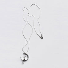 Load image into Gallery viewer, Sterling Silver Cat Charm Pendant Necklaces for Women New Fashion Jewelry Small Chokers Necklaces Fine Jewelry