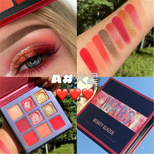 Load image into Gallery viewer, Traci K BEAUTY GLAZED Universe  Eyeshadow Palettes Holographic Universe Shiny Matte Glitter Pigment Eye Shadow Pallete Metallic Diamond Makeup Palette