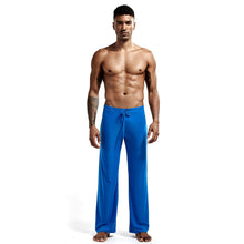 Load image into Gallery viewer, Zen or Yoga Pants For Men, Yoga For Man, Low Waist Pants Drawstring Fastening Trousers, Slippery Texture Loungewear, Meditation For Men
