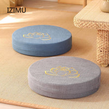 Load image into Gallery viewer, Yoga Meditate PEP Hard Texture Meditation Cushion Backrest Pillow Japanese Tatami Mat Removable and Washable