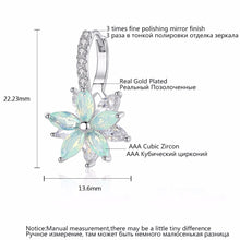 Load image into Gallery viewer, Lovely Clear Stone Flower Shape Convenient Simple Stud Earrings🌻 UKraine support with purchase of this product