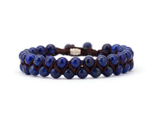 Load image into Gallery viewer, ZEN Men Bracelet Cool African Stone Beads Braided Cuff Bracelet Handmade Friendship Bracelets Mens Charm Bracelet Jewelry