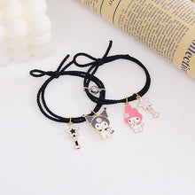 Load image into Gallery viewer, CutieCryptoCats 2pcs\Set Plus other Cute Cartoon Bracelet Magnet Ball Hand Men and Women Gift Friendship NFT Charms Elastic Rope Jewelry