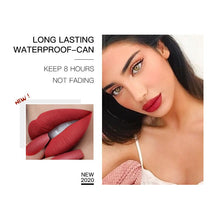 Load image into Gallery viewer, Traci K Beauty Glazed 24 Colors Matte Lip Gloss Natural Long-lasting Waterproof No Fading Non-stick Cup Lip Glaze Sexy Lip Makeup TSLM1