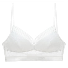 Load image into Gallery viewer, Sexy Backless Bra Lace Deep U Low Back Bralette Thin Cup Brassiere Halter Soft Seamless Elastic Underwear Tank Tops Encaje Mujer