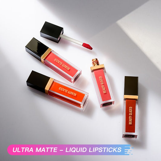 Traci K Beauty Glazed 24 Colors Matte Lip Gloss Natural Long-lasting Waterproof No Fading Non-stick Cup Lip Glaze Sexy Lip Makeup TSLM1