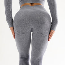 Load image into Gallery viewer, Fitstyle Seamless Leggings Sport Fitness Running Yoga Pants High Waist Booty Gym Shark Elastic Body Building Pantalones De Yoga For Women
