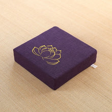 Load image into Gallery viewer, Square Futon Cushion Thickened Tatami Japanese Style Tea Table Living Room Winter Heighten Cushion Can Be Removed Washed 40x6cm