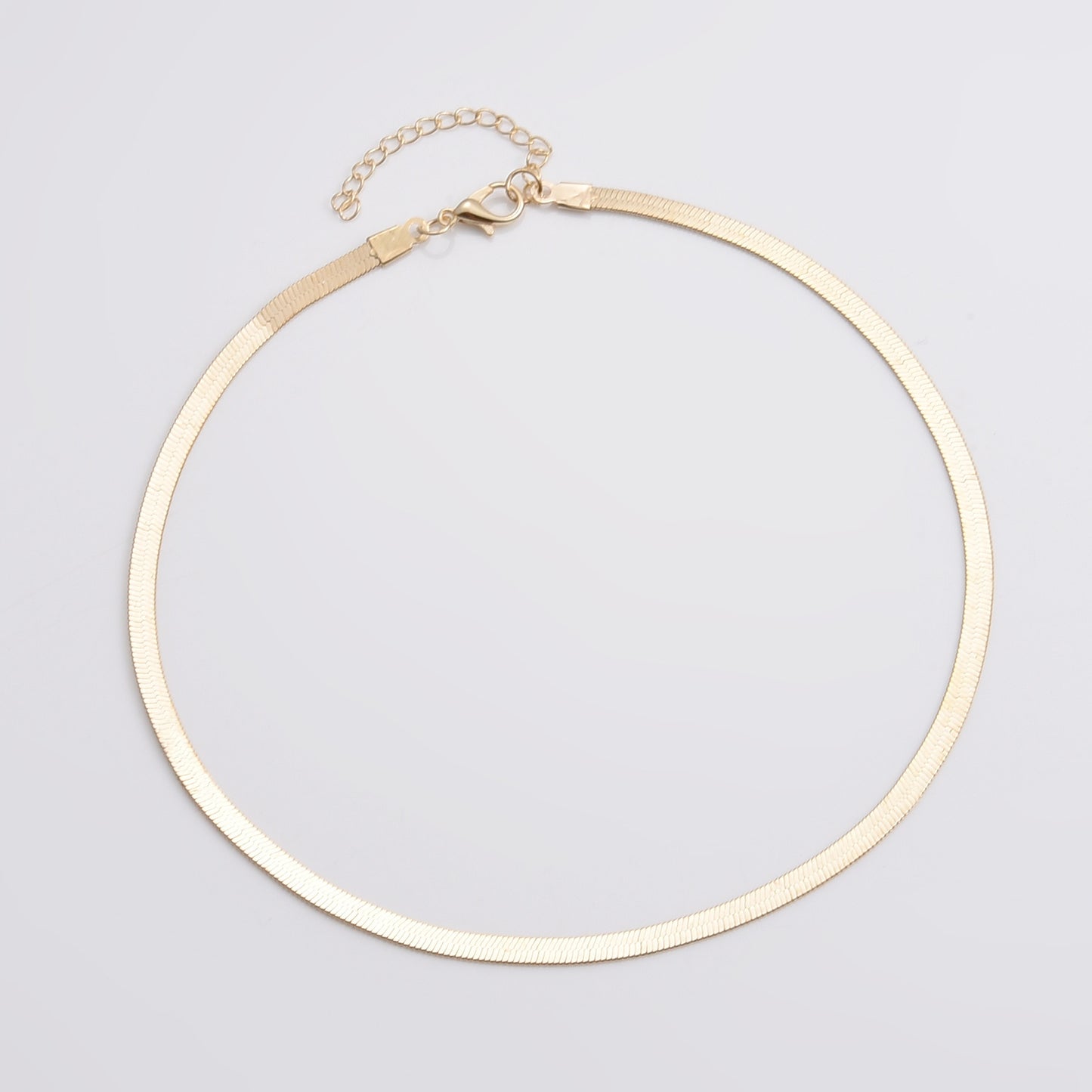 Gold Silver Color Clavicle Chain Necklaces For Women Simple Snake Chokers Boho Necklace Jewelry Friendship Gift