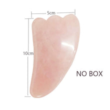 Load image into Gallery viewer, Traci K Beauty Jade Roller Facial Face Jade Massage Roller Rose Quartz Scraper Jade Massager Tools Slimming Face Natural Wrinkle Removal