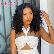 Load image into Gallery viewer, Short Bob Wig Lace Front Human Hair Wigs 13x4 Brazilian Wavy Glueless Bob Frontal Wigs For Women Perruque Cheveux Humain