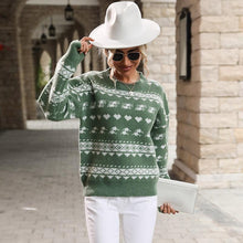 Load image into Gallery viewer, #Christmas# Long Sleeved Pullover Sweater

