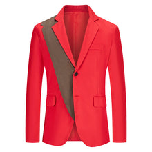 Load image into Gallery viewer, New unisex colorful Slim suits cross-border fashion wave loose casual jacket Europe code