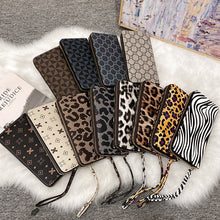 Load image into Gallery viewer, New fashion trend all-match high-end European and American long pattern wallet simple large-capacity ladies wallet