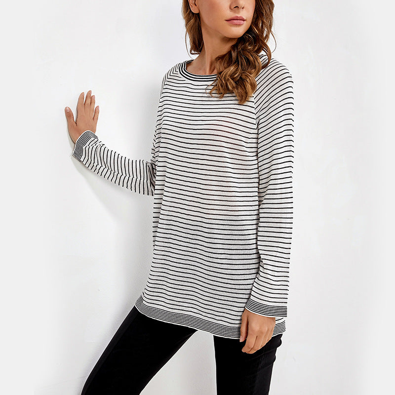 Long Sleeve Round Neck Shirt