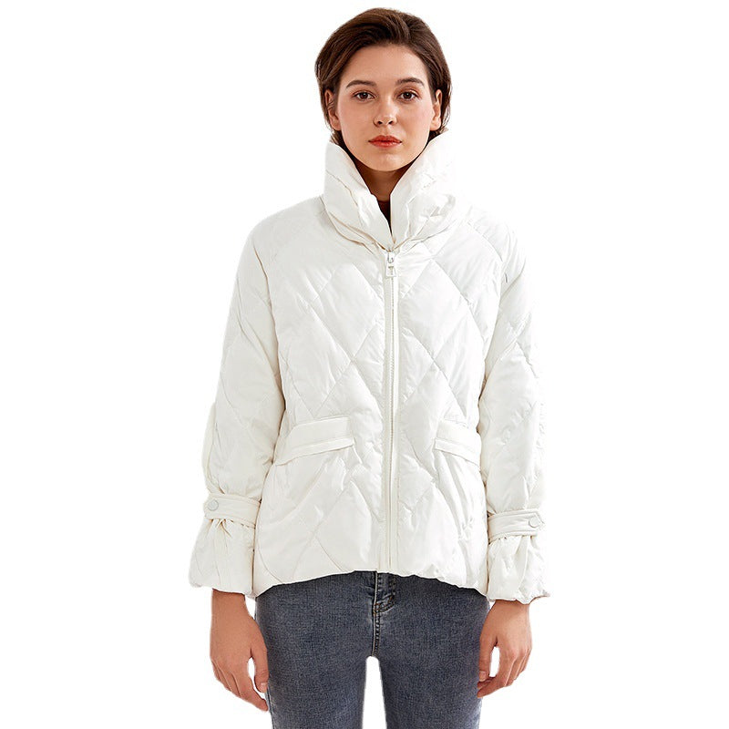 Zipper White Jacket