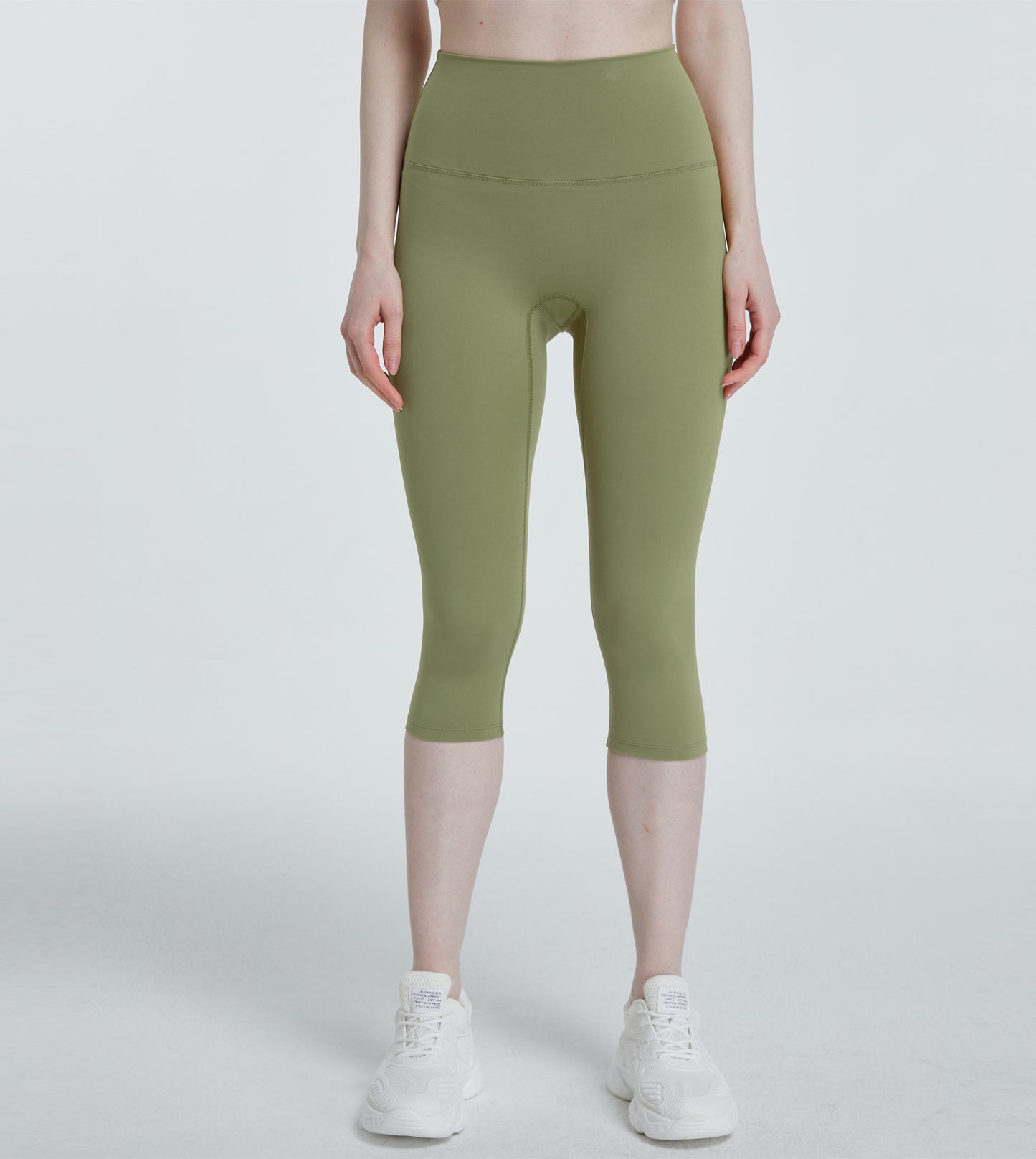 Fitstyle New Yoga Pants Fitness Sports Running Tight Nude Feel Stretch Tight No Embarrassment Cropped Pants