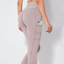 Load image into Gallery viewer, Fitstyle New Yoga Pants Women Side Pocket Shaping and Hip Lifting Skinny Stretchy Slimming Outerwear Leggings