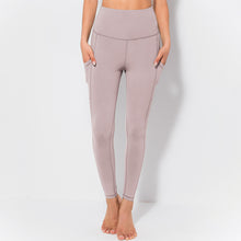 Load image into Gallery viewer, Fitstyle New Yoga Pants Women Side Pocket Shaping and Hip Lifting Skinny Stretchy Slimming Outerwear Leggings