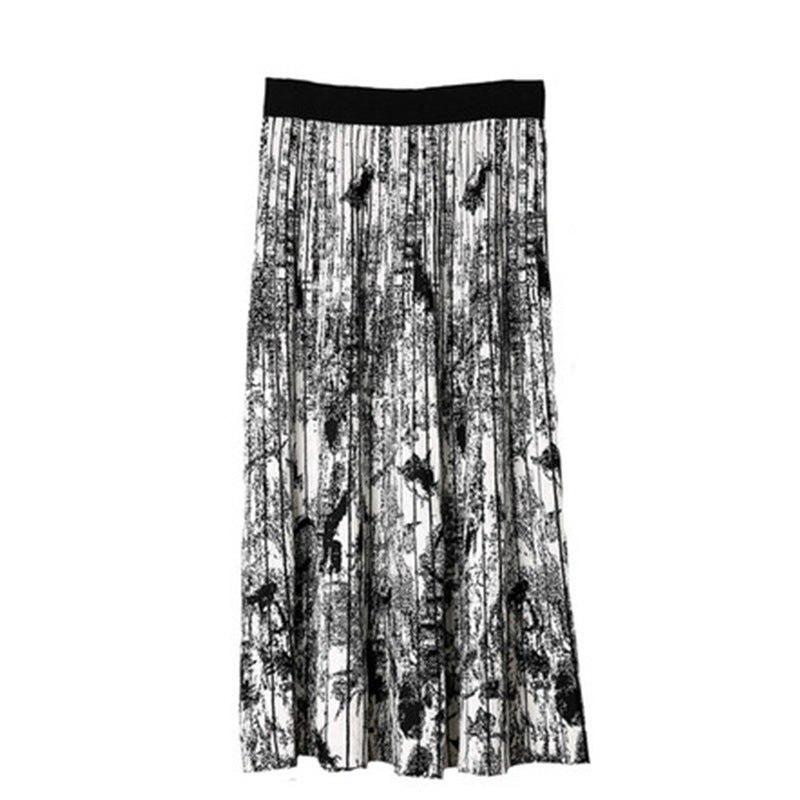 A-shaped Long Skirt