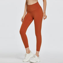 Load image into Gallery viewer, Fitstyle Yoga Pants Nude Feel High Waist No Embarrassment Hip Lifting Line Peach Hip Sports Bodybuilding Tight Weight Loss Pants