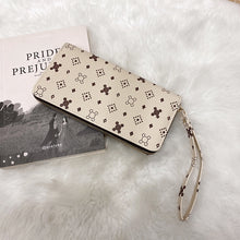 Load image into Gallery viewer, New fashion trend all-match high-end European and American long pattern wallet simple large-capacity ladies wallet