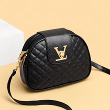 Load image into Gallery viewer, Designer LV leather lynition diamond stitching line shoulder diagonal bag small bag on sale