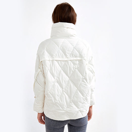 Zipper White Jacket