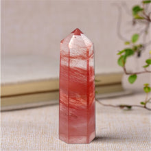 Load image into Gallery viewer, Natural Crystal Point Energy Column Obelisk Hand Polished Very Beautiful Gemstone Specimens Minerals DIY Gift Home Decoration