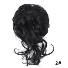 Load image into Gallery viewer, Traci K Beauty Chignon Hair Extension Curly Fake Hair Bun Short Messy Hair Bun Donuts Elastic Drawstring Ponytail Women
