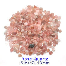 Load image into Gallery viewer, Natural Stones Gravel Crystals Chip Quartz Ore Minerals Reiki Healing Tumbled Agates Specimen Gemstones Home Aquarium Decoration