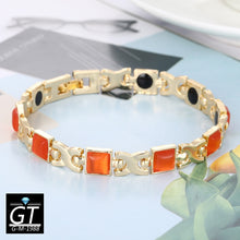 Load image into Gallery viewer, Hot BEST SELLER Trendy Magnetic Therapy Jewelry Slimming /Healing Bangle Menopause Magnetic Therapy Bracelet Healthcare