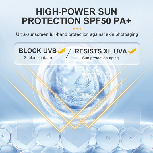 RtopR by Traci K beauty VITAMIN C Whitening SPF50+ Lasting Sunscreen Fast Film Formation Sun Protection Hydrating Block Uv Rays Skin Care
