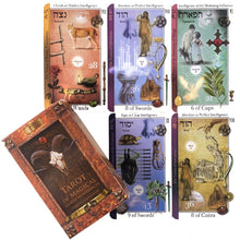 Load image into Gallery viewer, Pick ( Claim) My Card Decks - Pocket Size with Tuck Box Tarot Cards for Fate Divination Board Game Tarot and A Variety of Tarot Options