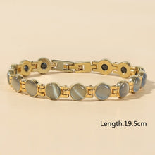 Load image into Gallery viewer, Hot BEST SELLER Trendy Magnetic Therapy Jewelry Slimming /Healing Bangle Menopause Magnetic Therapy Bracelet Healthcare