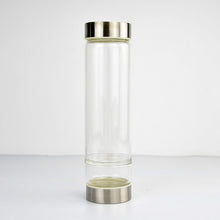 Load image into Gallery viewer, šTraci K Beauty Gem Water Bottle- Spiritual Healing Water Bottle Crystal Quartz Energy Stone Gravel Spa Health Sport Healing Cup Portable Large Capacity Drink