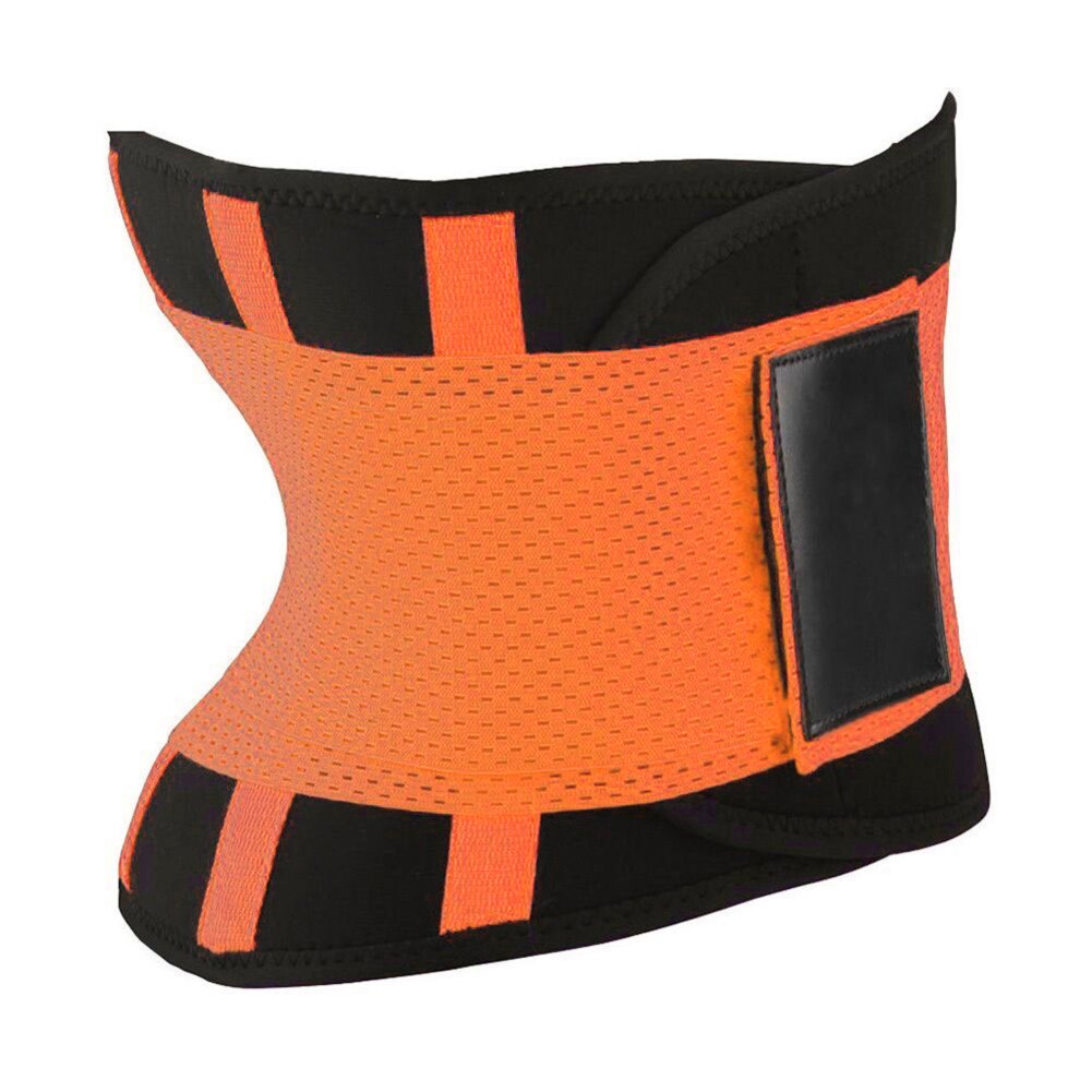 Fitstyle Neoprene Postpartum Belly Belt Elastic Magic Sticker Sport Waist Support Band Comfortable Adjustable Men Women for Workout Gym