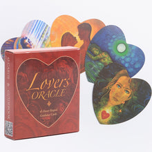 Load image into Gallery viewer, 45Pcs/pack Love Oracle Cards For Home Heart-Shaped Fortune Telling Cards Tarot Deck Board Games Playing Cards Spiritual Poker