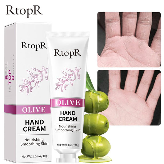 New RtopR by Traci K Beauty Olive Oil Serum Repair Hand Cream Nourishing Hand Care Anti Chapping Anti Aging Moisturizing Whitening Hand Cream