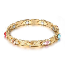 Load image into Gallery viewer, Hot BEST SELLER Trendy Magnetic Therapy Jewelry Slimming /Healing Bangle Menopause Magnetic Therapy Bracelet Healthcare