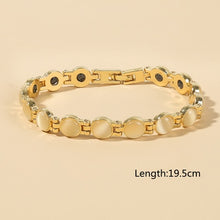 Load image into Gallery viewer, Hot BEST SELLER Trendy Magnetic Therapy Jewelry Slimming /Healing Bangle Menopause Magnetic Therapy Bracelet Healthcare